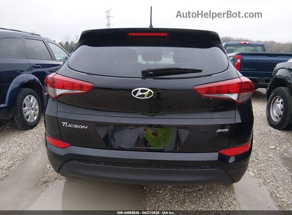 KM8J2CA49JU656155 2018 HYUNDAI TUCSON Black 