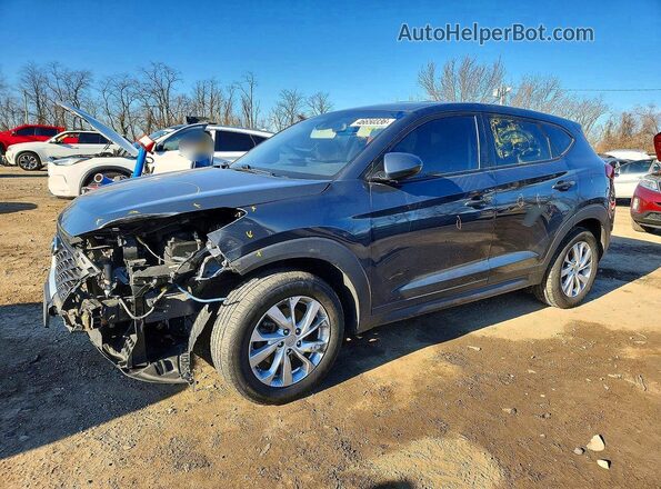 KM8J2CA49LU225558 2020 HYUNDAI TUCSON Серый Передняя левая четверть