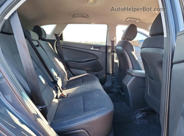 KM8J2CA49LU225558 2020 HYUNDAI TUCSON Серый Вид задней части салона