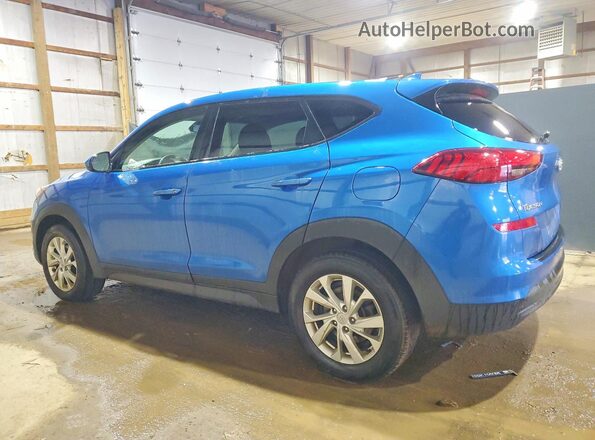 KM8J2CA49LU256471 2020 HYUNDAI TUCSON Синий Задняя левая четверть
