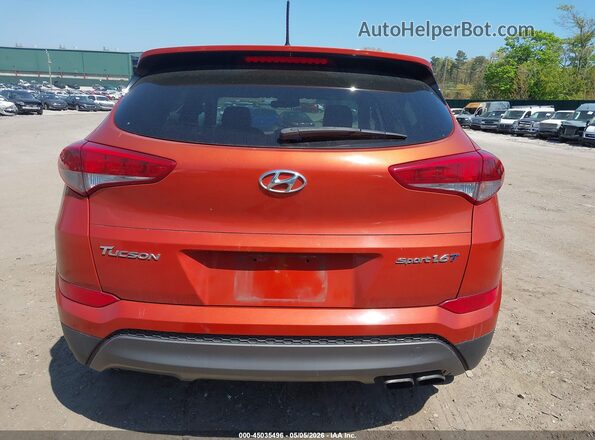 KM8J33A21GU057738 2016 HYUNDAI TUCSON Оранжевый 