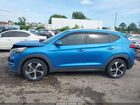 2016 Hyundai Tucson Limited Синий vin: KM8J33A27GU140445