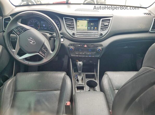 KM8J33A2XG0192409 2016 HYUNDAI TUCSON Серый Вид панели приборов