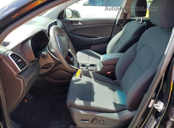 KM8J33A40LU266089 2020 HYUNDAI TUCSON Black Widok wnętrza z przodu