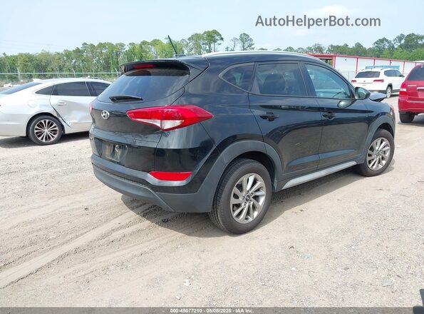 KM8J33A41HU409705 2017 HYUNDAI TUCSON Черный Задняя правая четверть