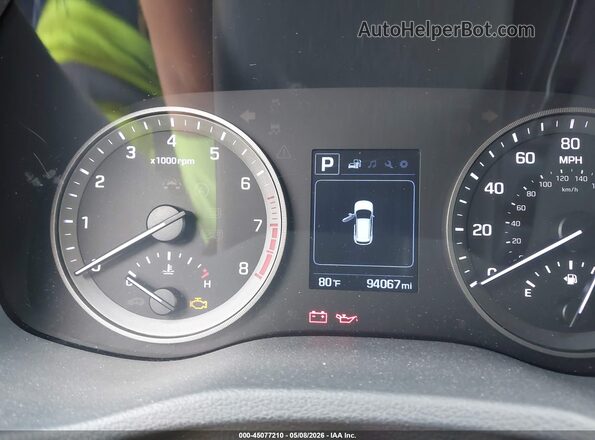KM8J33A41HU409705 2017 HYUNDAI TUCSON Черный Вид задних сидений