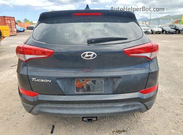 KM8J33A41HU418565 2017 HYUNDAI TUCSON Черный Вид сзади