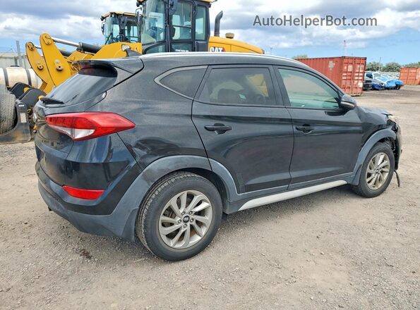 KM8J33A41HU418565 2017 HYUNDAI TUCSON Черный Задняя правая четверть