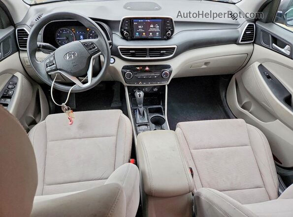 KM8J33A42LU234051 2020 HYUNDAI TUCSON Серый Вид панели приборов
