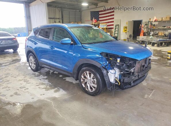 KM8J33A42LU252016 2020 HYUNDAI TUCSON Blue Front right