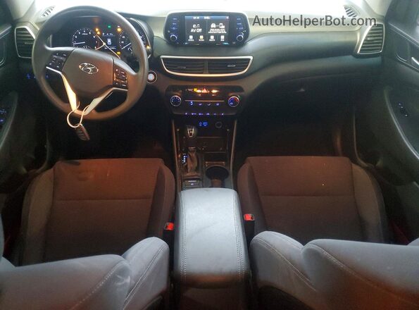 KM8J33A42LU252016 2020 HYUNDAI TUCSON Blue Dashboard view
