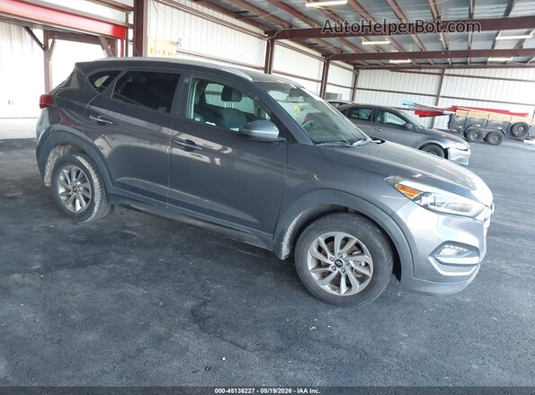 KM8J33A43GU186243 2016 HYUNDAI TUCSON Dark Blue Передняя правая четверть