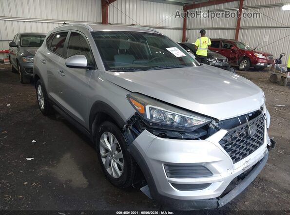 KM8J33A43LU235077 2020 HYUNDAI TUCSON Серый Передняя правая четверть
