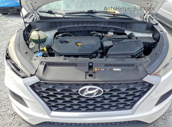 KM8J33A45LU255654 2020 HYUNDAI TUCSON White Rear interior view
