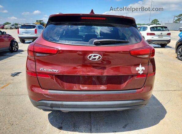 KM8J33A47LU114553 2020 HYUNDAI TUCSON Red Rear view