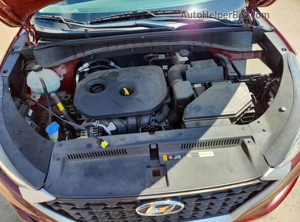 KM8J33A47LU114553 2020 HYUNDAI TUCSON Red Engine compartment view