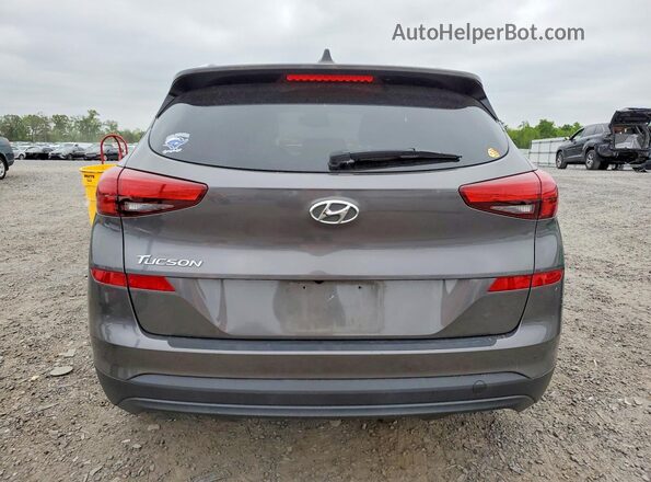 KM8J33A48LU136920 2020 HYUNDAI TUCSON Gray Widok z tyłu