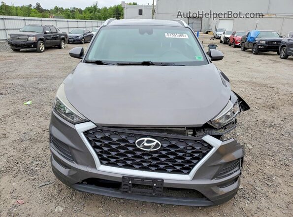 KM8J33A48LU136920 2020 HYUNDAI TUCSON Gray Widok z przodu