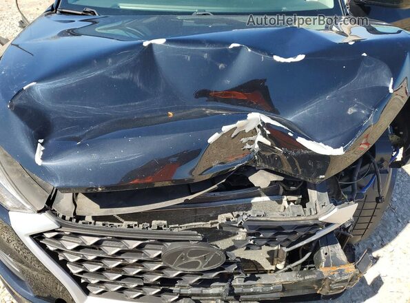 KM8J33A49LU124775 2020 HYUNDAI TUCSON Черный Вид подкапотного пространства