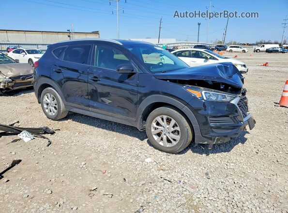 KM8J33A49LU124775 2020 HYUNDAI TUCSON Черный Передняя правая четверть