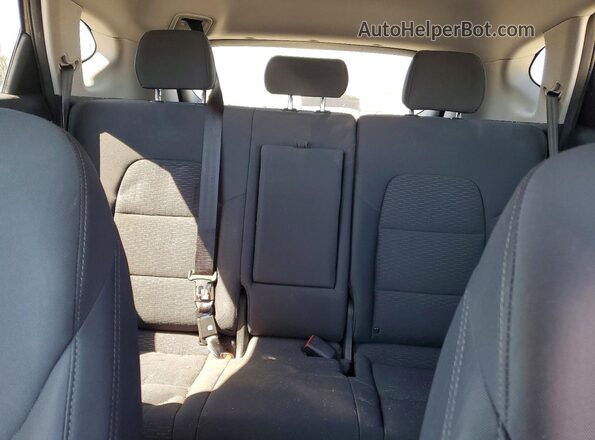 KM8J33A49LU124775 2020 HYUNDAI TUCSON Черный Вид задних сидений