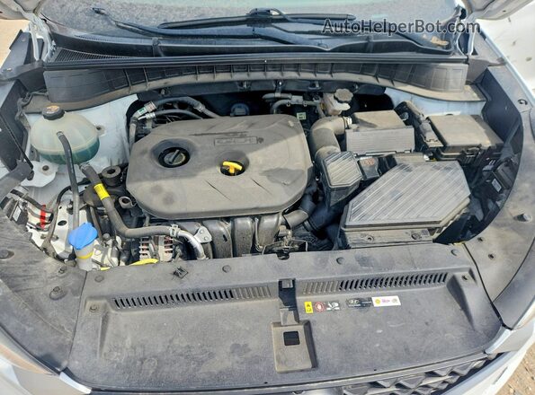KM8J33A4XKU074886 2019 HYUNDAI TUCSON Белый Вид подкапотного пространства