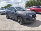 2021 Hyundai Tucson Sel Gray vin: KM8J33AL0MU409115