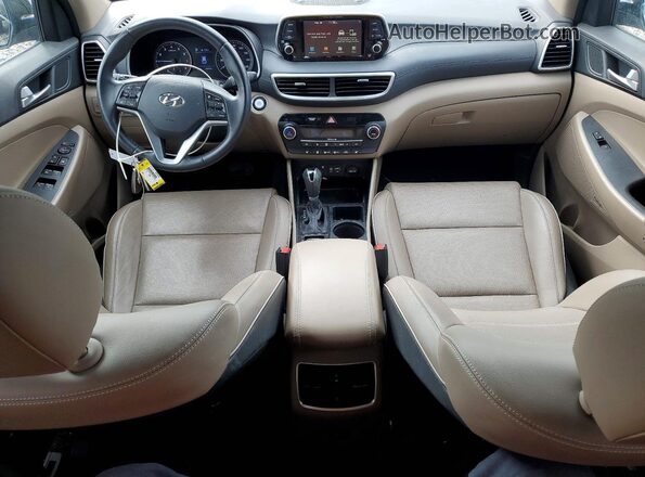 KM8J33AL1LU261300 2020 HYUNDAI TUCSON Черный Вид панели приборов
