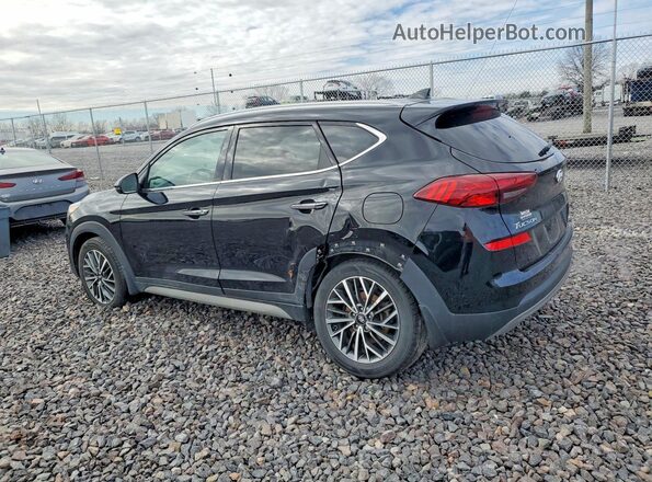 KM8J33AL1LU261300 2020 HYUNDAI TUCSON Черный Задняя левая четверть