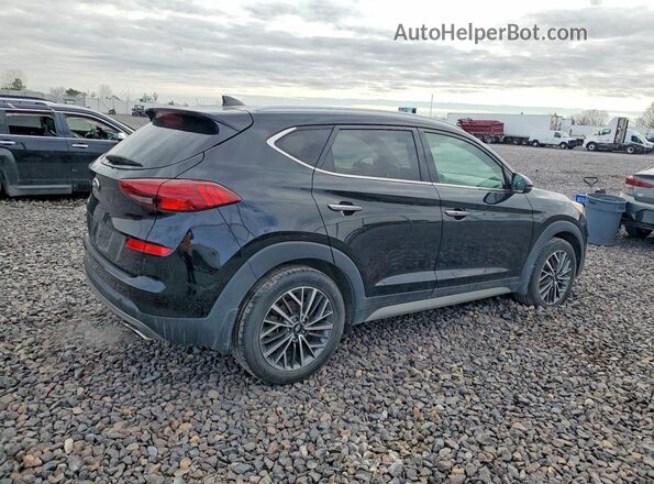 KM8J33AL1LU261300 2020 HYUNDAI TUCSON Черный Задняя правая четверть