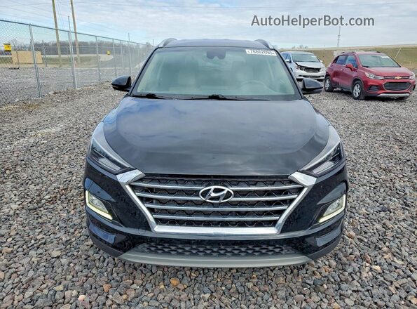 KM8J33AL1LU261300 2020 HYUNDAI TUCSON Черный Вид спереди