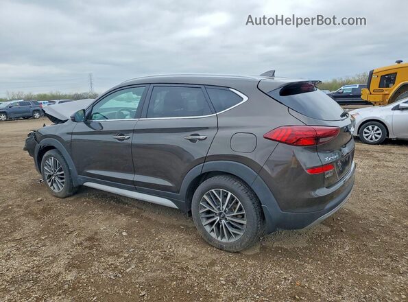 KM8J33AL4LU180632 2020 HYUNDAI TUCSON Brown Trasero izquierdo
