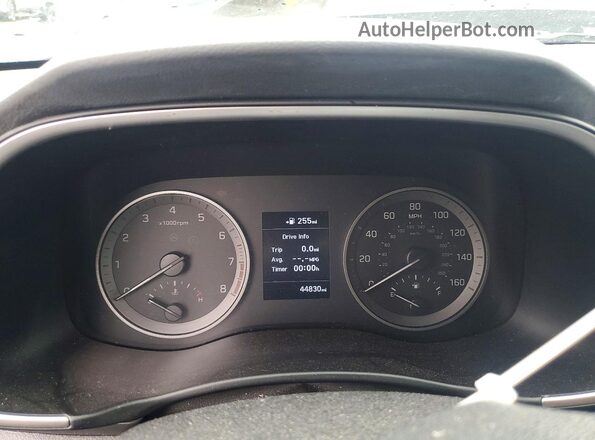 KM8J33AL4LU180632 2020 HYUNDAI TUCSON Brown Vista del cuadro de instrumentos