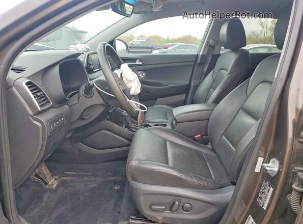 KM8J33AL4LU180632 2020 HYUNDAI TUCSON Brown Vista interior delantera