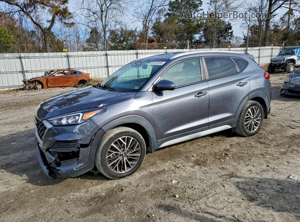 KM8J33AL5KU950366 2019 HYUNDAI TUCSON Серый Передняя левая четверть