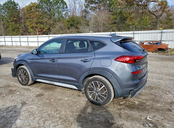 KM8J33AL5KU950366 2019 HYUNDAI TUCSON Серый Задняя левая четверть