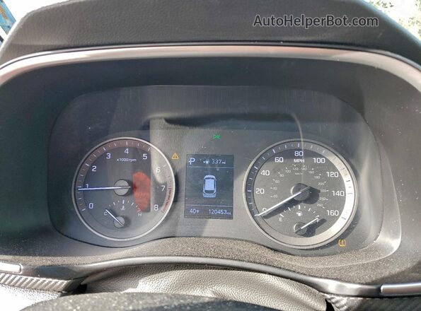 KM8J33AL5KU950366 2019 HYUNDAI TUCSON Серый Вид щитка приборов