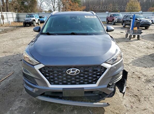 KM8J33AL5KU950366 2019 HYUNDAI TUCSON Серый Вид спереди