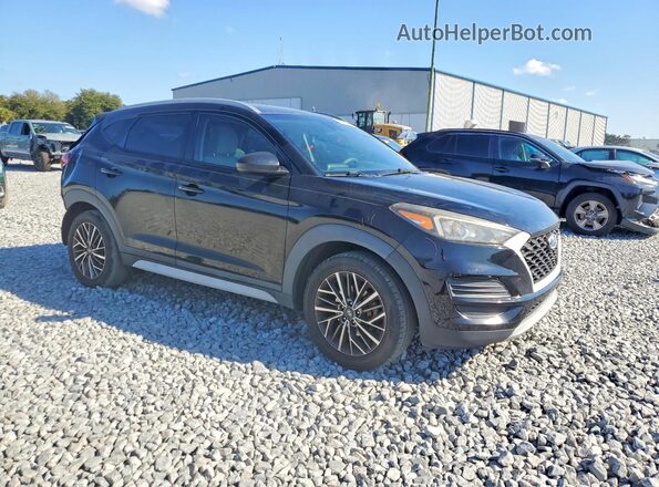KM8J33AL5LU145632 2020 HYUNDAI TUCSON Черный Передняя правая четверть