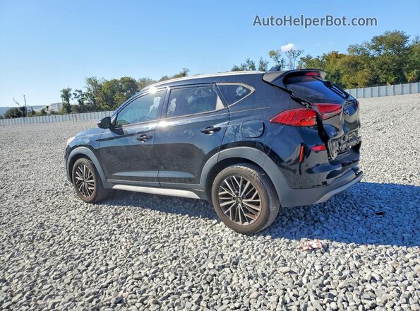 KM8J33AL5LU145632 2020 HYUNDAI TUCSON Черный Задняя левая четверть