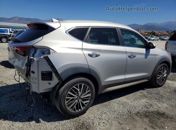 KM8J33AL6LU178994 2020 HYUNDAI TUCSON Серебряный Задняя правая четверть