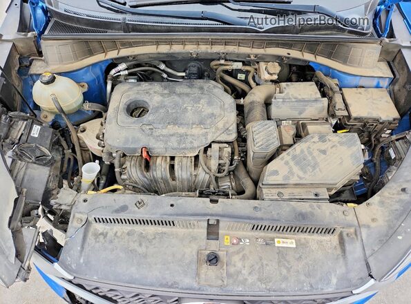 KM8J33AL7KU995552 2019 HYUNDAI TUCSON Blue Vista del compartimento del motor