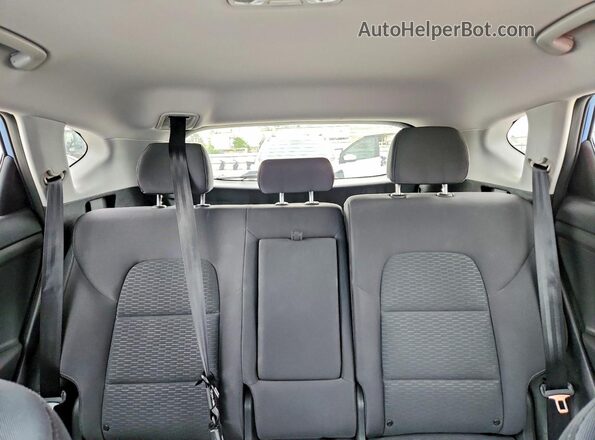 KM8J33AL7KU995552 2019 HYUNDAI TUCSON Blue Vista de los asientos traseros