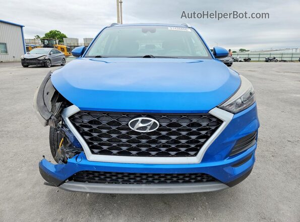 KM8J33AL7KU995552 2019 HYUNDAI TUCSON Blue Vista frontal