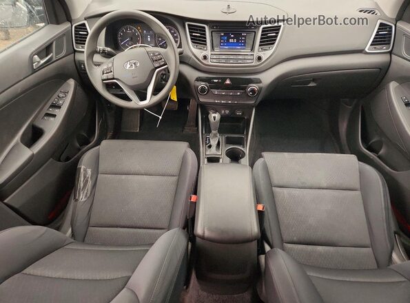 KM8J3CA22GU121723 2016 HYUNDAI TUCSON Black Widok deski rozdzielczej