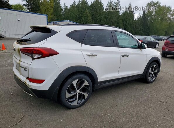KM8J3CA27GU098200 2016 HYUNDAI TUCSON Белый Задняя правая четверть