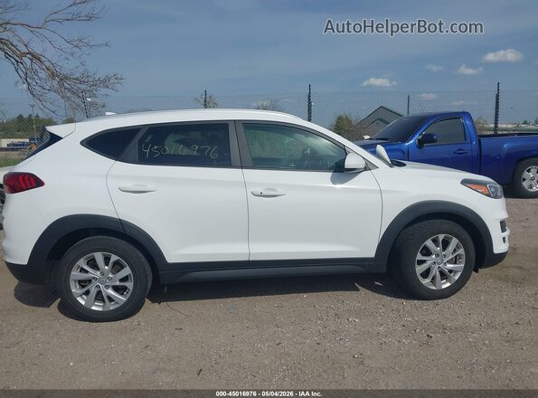 KM8J3CA43LU106398 2020 HYUNDAI TUCSON Белый Вид задней части салона