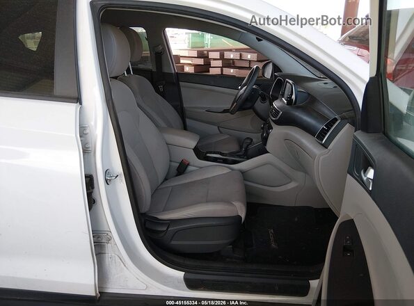 KM8J3CA43LU200748 2020 HYUNDAI TUCSON Белый Вид салона спереди