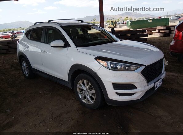 KM8J3CA43LU200748 2020 HYUNDAI TUCSON Белый Передняя правая четверть