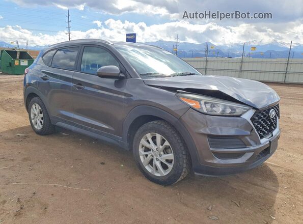 KM8J3CA45LU166182 2020 HYUNDAI TUCSON Brown Przód prawy